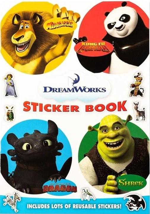 Actual product image Reusable Characters Sticker Book