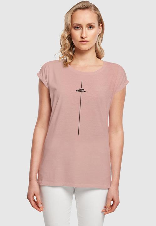 Actual product image Merchcode Ladies Think Different Extended Shoulder Tee - 112539 (XL)