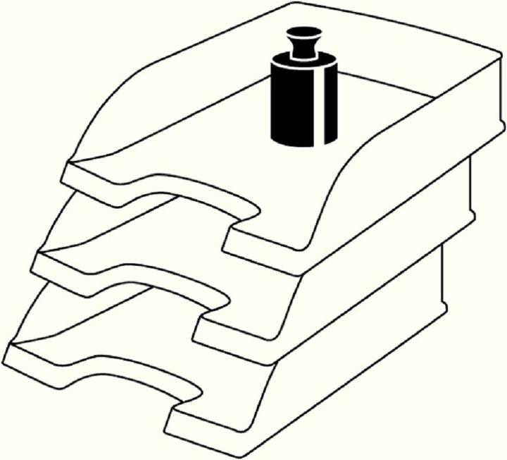 Actual product image Leitz Plus letter tray, flat (A4)
