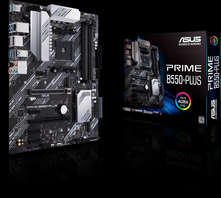 Produktbild ASUS PRIME B550-PLUS (AM4, AMD B550, ATX)