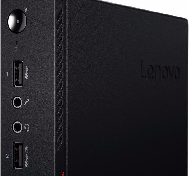 Image du produit Lenovo ThinkCentre M715q Tiny (AMD Ryzen 5 2400 GE, 8 Go, 256 Go)