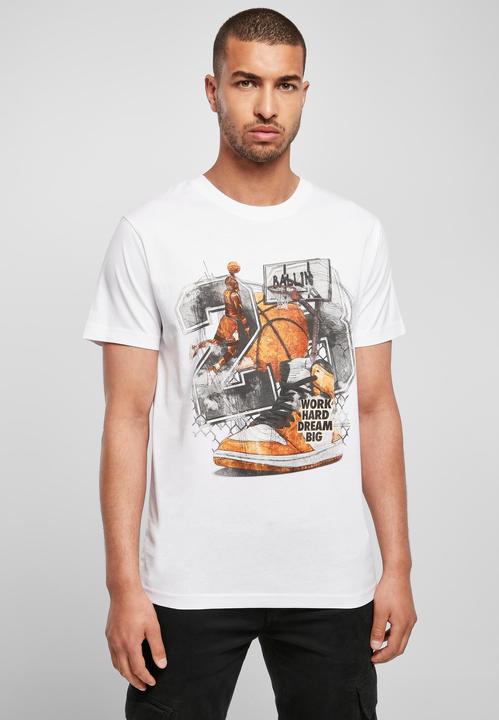 Actual product image Mister Tee Vintage Ballin Tee - 13251 (5XL)