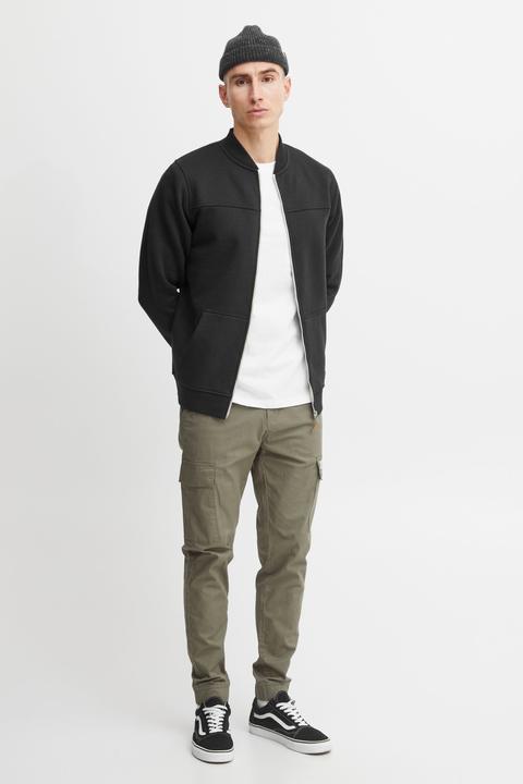 Actual product image Blend Arco Men's Zip Up Sweater Zipper Jacket With High-Neck (L)