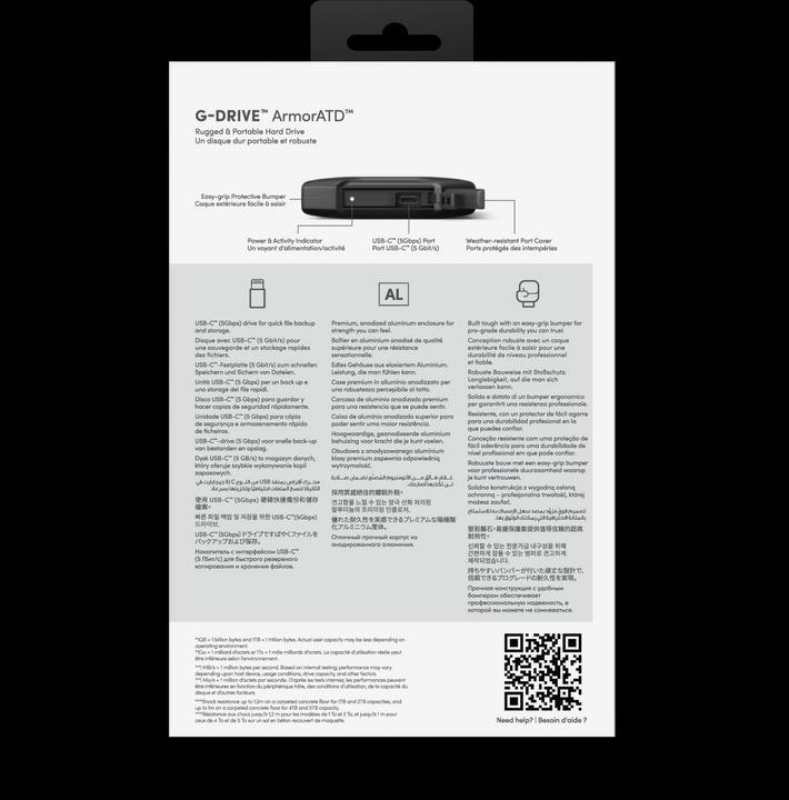 Produktbild SanDisk Professional G-DRIVE ArmorATD (2 TB)
