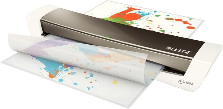 Image du produit Leitz Laminateur Ilam A3 9176-0000 gris foncé/blanc Bundle (80 - 125 µm, A3)