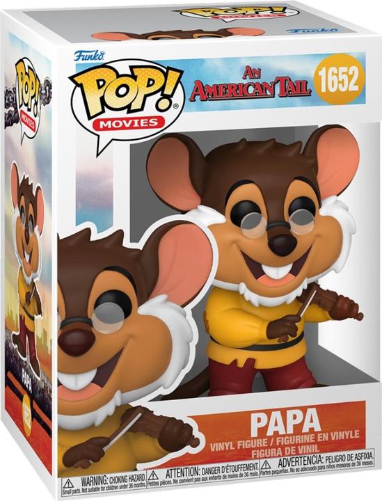 Produktbild Funko Feivel, der Mauswanderer POP! Movies Vinyl Figur Papa 9 cm