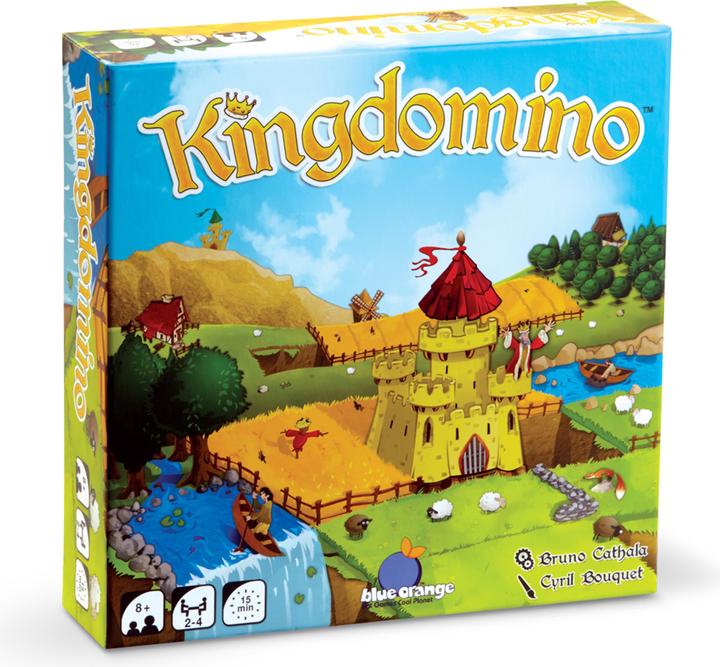 Actual product image Blue Orange Kingdomino (German, English, French)