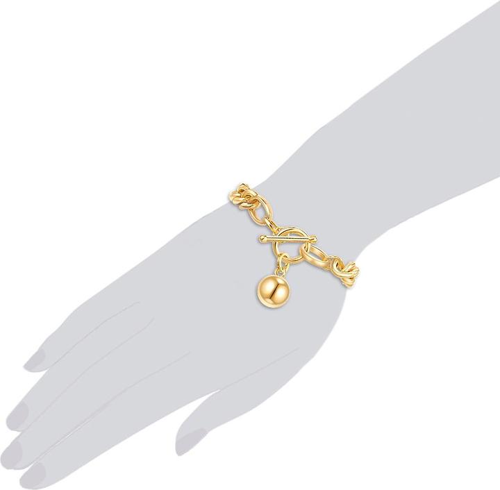 Immagine prodotto Lulu & Jane Lega di metallo da donna in oro giallo - 29661 (22 cm, Lega metallica)