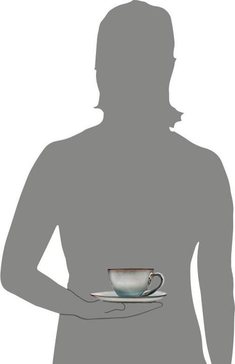 Produktbild Sänger Geschirr Kaffeetassen Set Capri mit Untertassen (300 ml, 8 x)