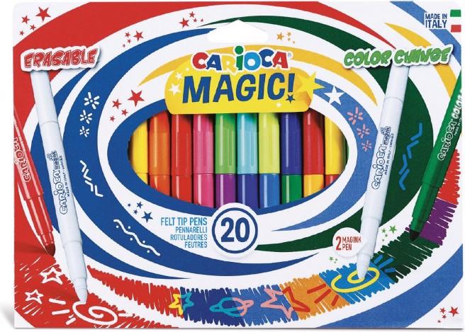 Carioca Magic Markers (Mehrfarbig, 20 x)