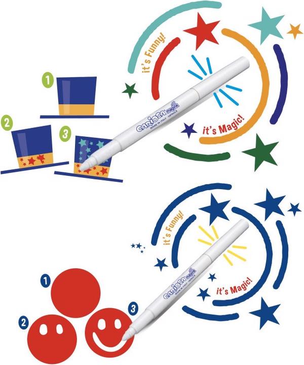 Immagine prodotto Carioca Indicatori di magia (Multicolore, 20 x)