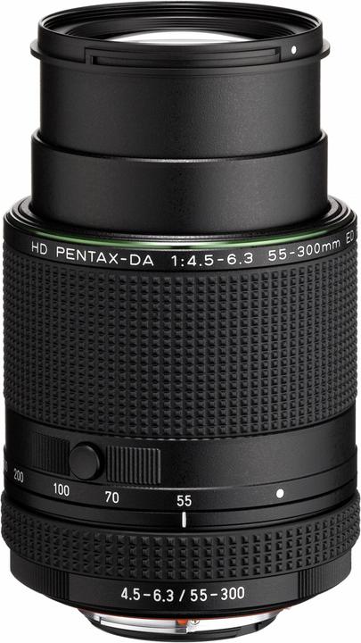 Actual product image Pentax HD DA 55-300mm f/4.5.6.3 ED PLM WR R (Pentax K, APS-C / DX)
