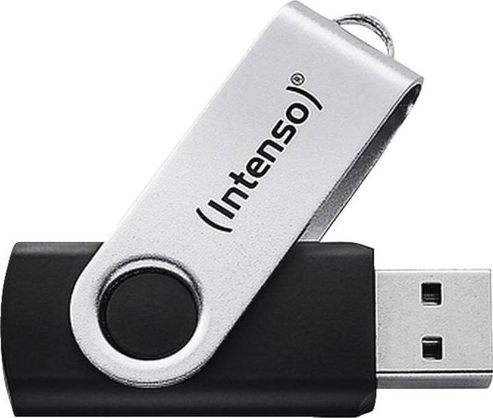 Actual product image Intenso USB 32GB OFFICE LINE 3.2 Gen1 Silver-Black (32 GB, USB-A)