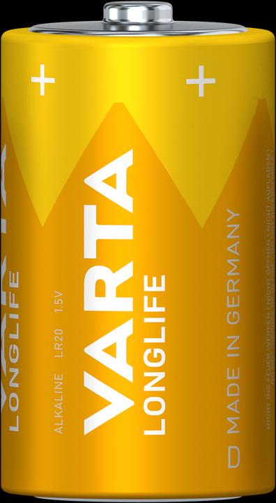 Actual product image Varta Longlife (2 pcs., D, 15800 mAh)