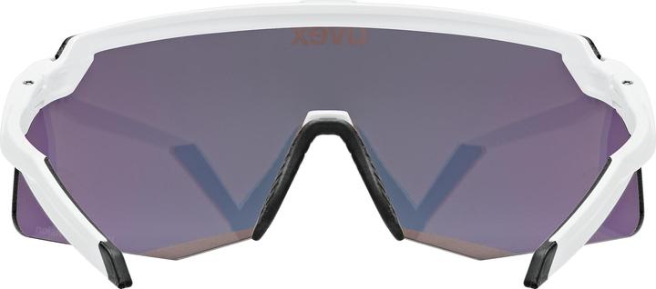 Uvex Sports pace stage S CV (white matt (yellow)*, colorvision mirror yellow)