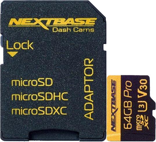 Nextbase U3 Micro SD (64 GB, microSDXC, U3, UHS-I)