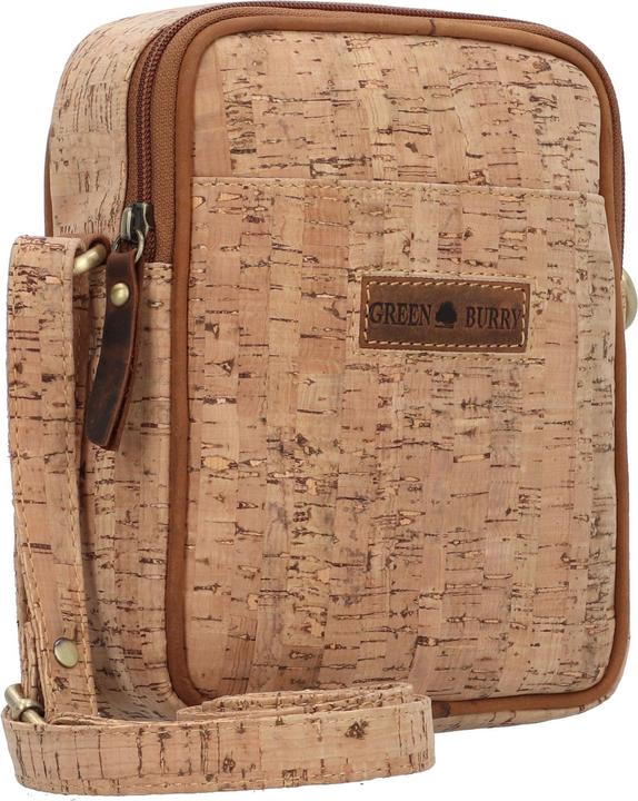 Immagine prodotto Greenburry Borsa a tracolla in sughero vintage da 16,5 cm