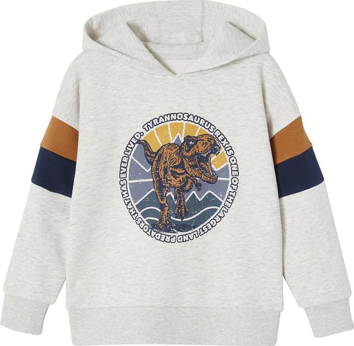 Produktbild Vertbaudet Jungen Kapuzensweatshirt mit Colorblock-Ärmeln Oeko-Tex (86)