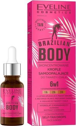 Eveline BRAZILIAN BODY Krople Samoopalające 18ml (18 ml)