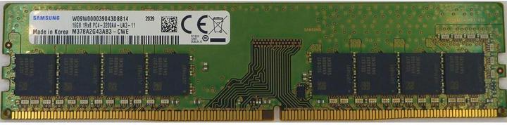 Image du produit Samsung M378A2G43AB3-CWE (1 x 16GB, 3200 MHz, RAM DDR4, DIMM)