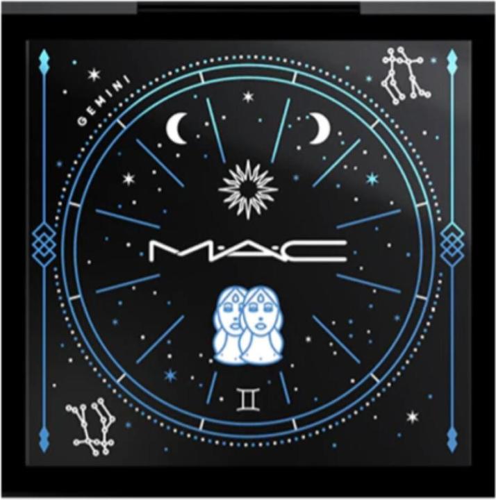 Actual product image Mac Knives Mac Pro Colour X 4 Compact Astrological Gemini Eye Shadow Palette