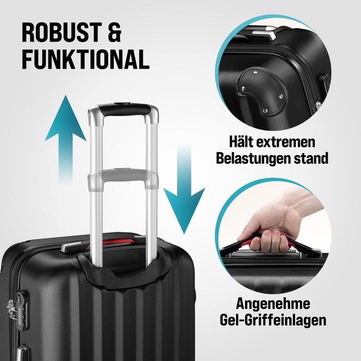 Image du produit Monzana Valise rigide avec accessoires Lot de 3