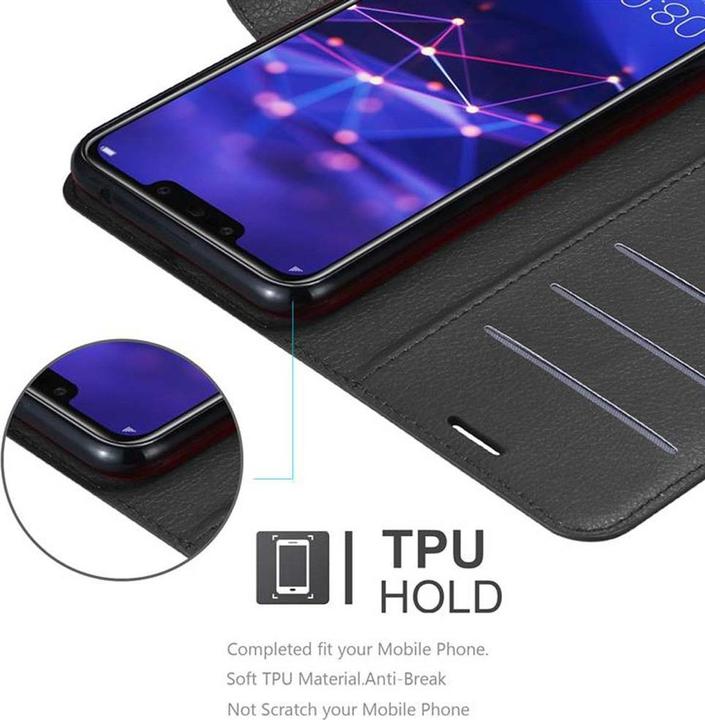 Actual product image Cadorabo Book with stand function cover (Mate 20 Lite)