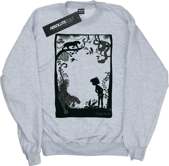 Disney The Jungle Book Silhouette Poster Sweatshirt Mädchen