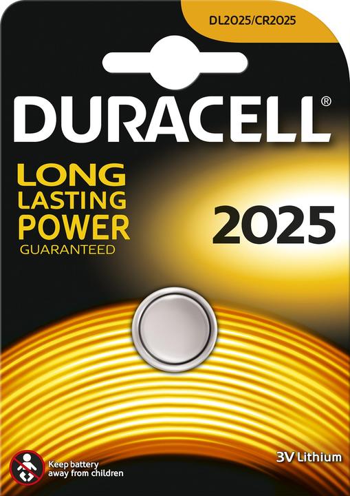 Produktbild Duracell Lithium 2025 (1 Stk., CR2025, 165 mAh)