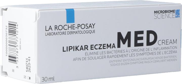 Actual product image La Roche Posay Lipikar Eczema Med Cream (Body cream, 30 ml)