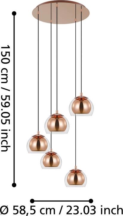 Actual product image EGLO Rocamar (E27)