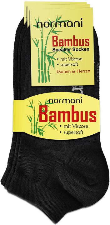 Produktbild Normani 6 Paar Bambus-Gesundheitssocken Sneakers (6er Pack, 47 - 50)