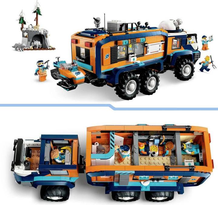 Produktbild LEGO 60471 ® CITY Arktis-Truck mit Labor (60471, LEGO City)