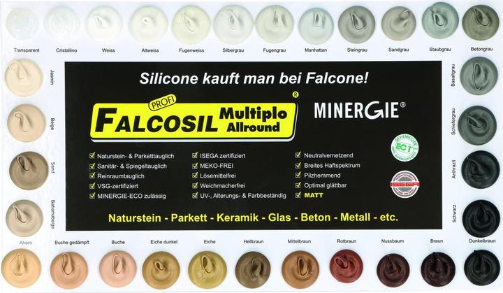 Produktbild Falcone Silikon-Dichtungsmasse (Matt, Betongrau)