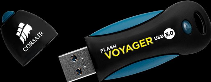Actual product image Corsair Flash Voyager (256 GB, USB-A)