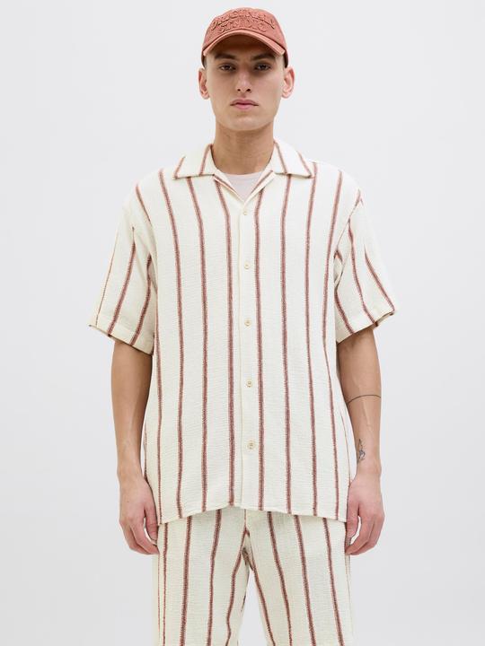 Actual product image Jack & Jones Jorcoba Stripe Resort Shirt Ss Sn (XL)