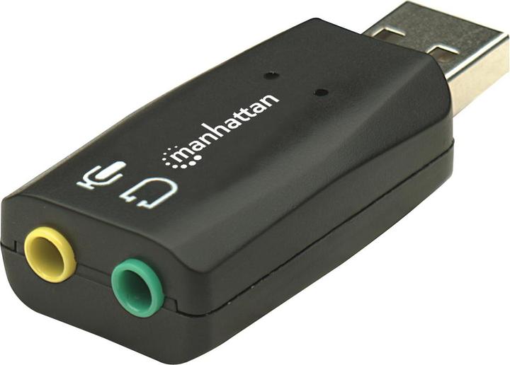 Manhattan Adattatore audio USB 3D Hi-Speed (USB 2.0)