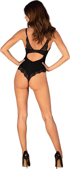 Produktbild Obsessive Bellastia Body mit BügelCups Schwarz (L, XL)