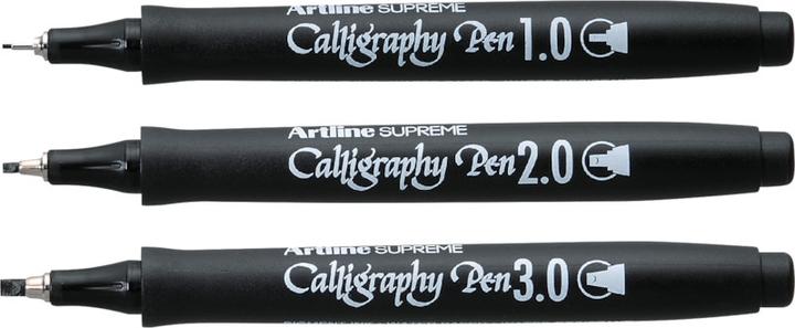 Actual product image Artline Supreme Calligraphy Pen (Black, 1 x)