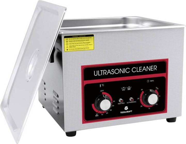 Produktbild Toolcraft USC-1500 Ultraschallreiniger Bürobedarf, Schmuck, Werkstatt 360 W 15 l (40 kHz, 15000 ml)