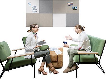 Image du produit Legamaster Comboboard Board Up gris clair 75 cm x 100 cm (Tableau d'affichage, 75 x 100 cm)