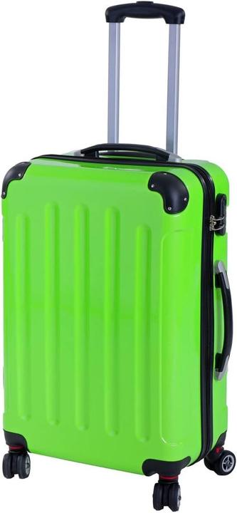 Invida Luxus-Koffer Trolley mit 4 Zwillingsrollen (M (50 - 90l))