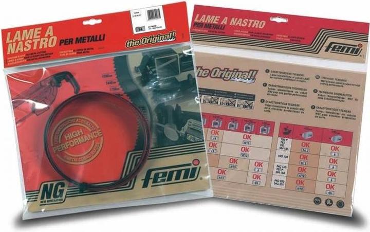 Femi Lama a nastro per metallo 1335 x 13 x 0,65 mm Z 6