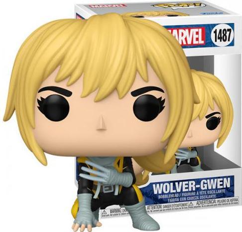 Actual product image Funko POP! Marvel GwenVerse: Wolver-Gwen (1487)