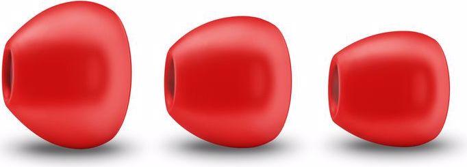 Actual product image Philips In-Ear Headphones SHE3555 Red (No noise cancelling, Cable)