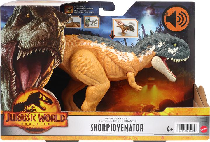 Produktbild Mattel GmbH JURASSIC WORLD Figur Roar Roar Strikers sortiert