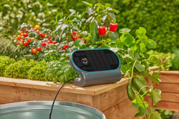 Actual product image Gardena Solar-Bewässerung AquaBloom L Set (Drip irrigation set)