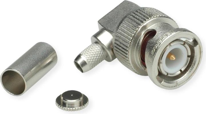 Immagine prodotto Telegärtner Connettore angolare BNC a crimpare G05 50 Ohm, a saldare/crimpare, A0505, G05 (RG-223/U)