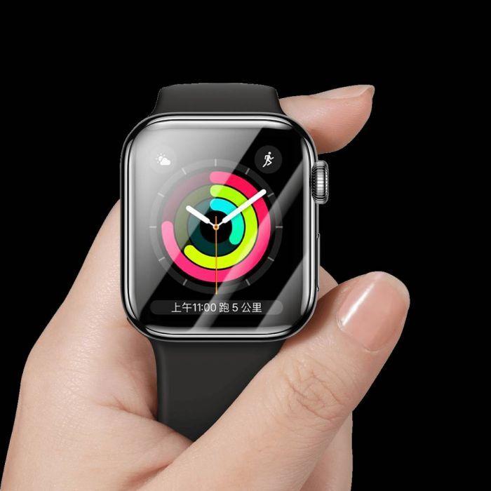 Actual product image Baseus Apple Watch 42mm Curved bulletproof glass