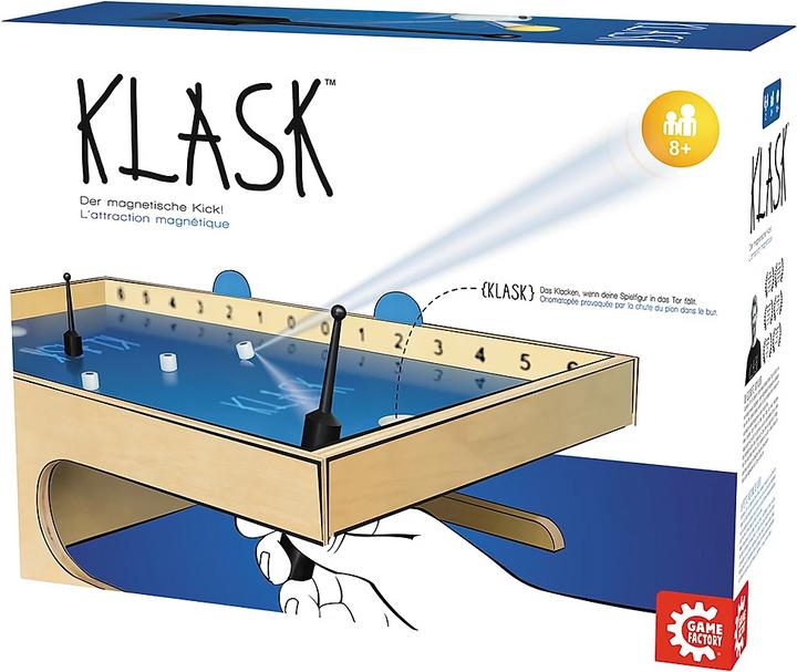 Produktbild Game Factory Klask (internationale Version) (Deutsch, Französisch, Italienisch)